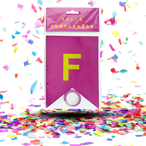 Festón "Feliz Cumpleaños" Holograma | Brillo y Alegría para Tu Celebración