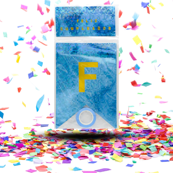 Festón "Feliz Cumpleaños" Holograma | Brillo y Alegría para Tu Celebración