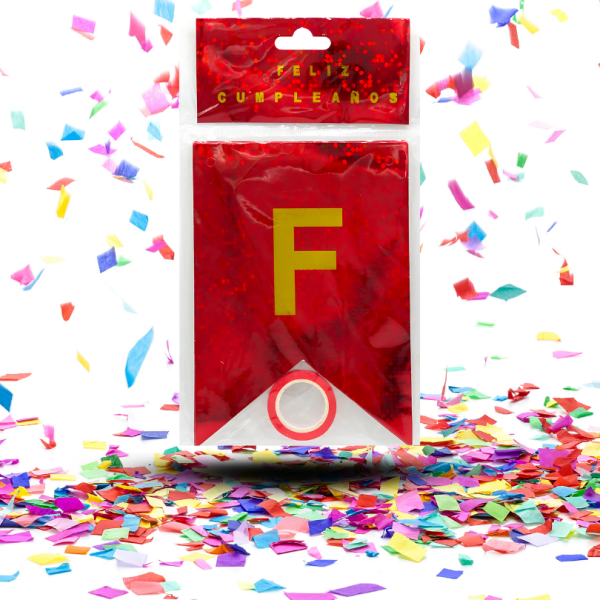 Festón "Feliz Cumpleaños" Holograma | Brillo y Alegría para Tu Celebración