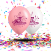 Kit de Decoración "Mi Bautizo Niña" | Un Toque Celestial en Oro Rosa y tonos pastel