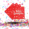 Servilletas Biodegradables "Feliz Cumpleaños" con Estrellitas | El Toque Dulce y Brillante para tu Mesa