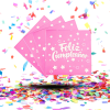 Servilletas Biodegradables "Feliz Cumpleaños" con Estrellitas | El Toque Dulce y Brillante para tu Mesa
