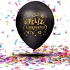 Globos Biodegradables Satinados "Feliz Cumpleaños" | Elegancia Sostenible y Diversión en Cada Brillo