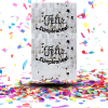 Cortina de Cuadros "Feliz Cumpleaños" Biodegradable | Brillo Sofisticado y Consciente para tu Celebración