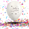 Globos Biodegradables “Feliz Cumpleaños” Dorado y Plata | Celebra con Brillo y Conciencia