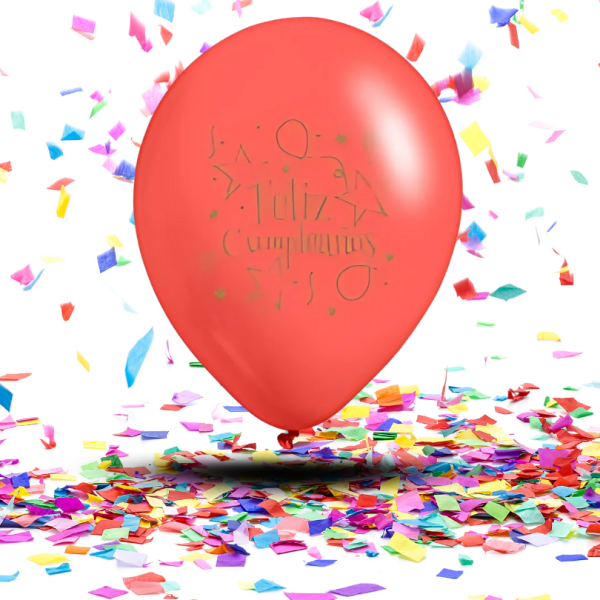 Globos Látex Biodegradables Pastel "Feliz Cumpleaños" | Sueños en Tonos Suaves y Brillo Eco-Consciente